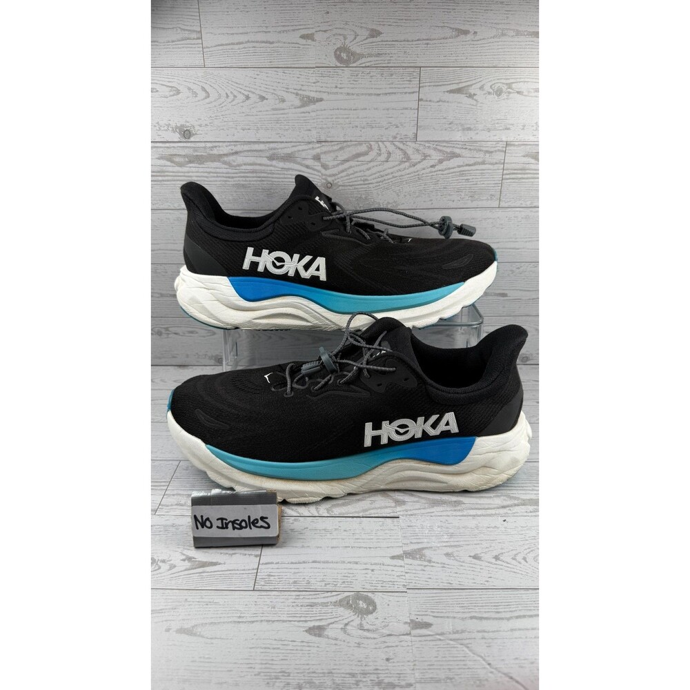 Hoka One One Arahi 8 1168710-BKSK Black 14 2E Mens Athletic Running Shoes #394